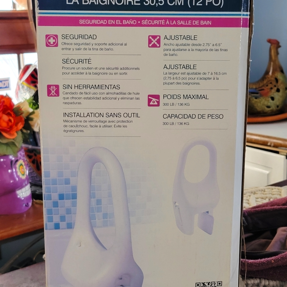 Brand new , never used ,bathtub safety rail